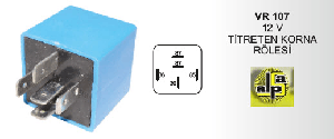 TİTREYEN KORNA ROLESİ-12V - VERTEX-VR107