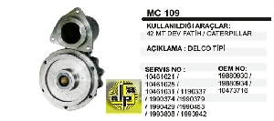Unıversal Marş Kapağı Orta-Dt 42mt Dev Fatih - Remark-Mc109
