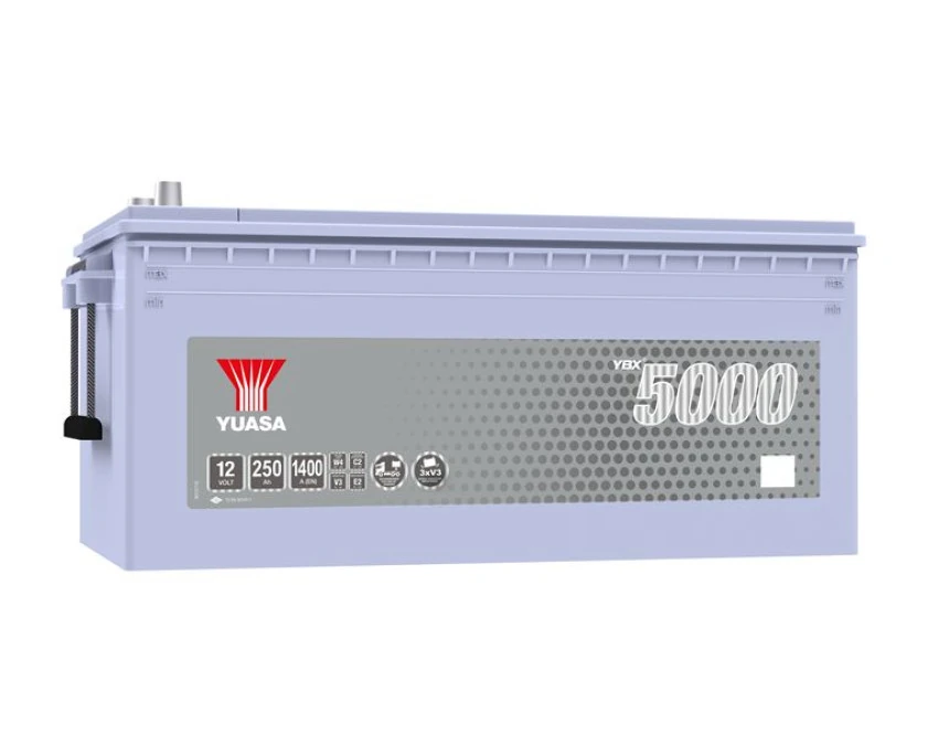 Aku Aku 12v 250 Ah Yuasa 5000 Hd C(513*275*238) - Yuasa 1014078