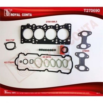 UST TAKIM CONTASI RAINZ KECELI / SUBAP LASTIKLI PALIO 1,2 8V YM - ROYAL T270690