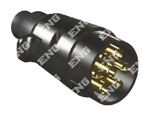 Unıversal Römork Fişi-Plastik Erkek  7'li - Eng-060602