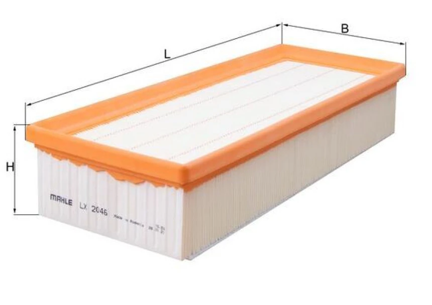 Vag Hava Filtresi A4 1,8 Tfsi 2,0 Tfsi 2,0 Tdi A5 1,8 Tfsi 2,0 Tfsi Q5 2,0 Tfsi 2,0 Tdi 08>16 - Mahle Lx2046