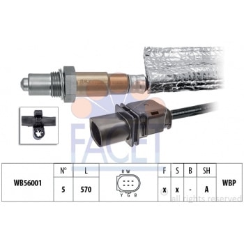 OKSIJEN SENSORU Q7 10>15 3.0TSI CJGA CJGC CJMA CLZB CNRB CRCA - FACET 10.8412