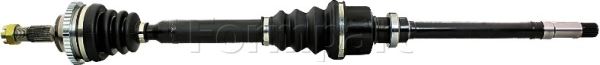AKS SAG KOMPLE P206 (DIS FREZE:25 IC FREZE:22 BOY:880MM) ABSLI: 48 DIS TU5JP4 (1,6 16V) - FORMPART 21380029/S