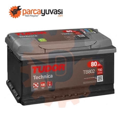 AKU 12V 80 AH 700A L04 (315×175×190) - TUDOR TB802