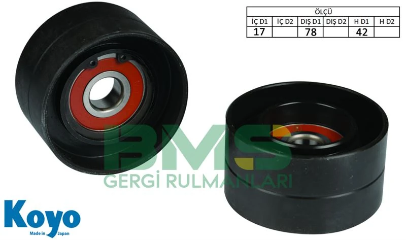 Mercedes Truck Kayıs Gergi Rulmanı Mercedes Axor 1840-3240-4140 Om457/cıtaro/travego - Bms 296