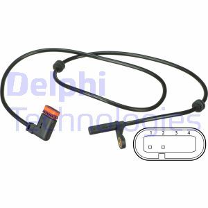 ABS SENSORU ARKA GLK-CLASS X204 08>15 - DELPHI SS20499
