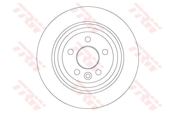 FREN DISKI ARKA FREELANDER 2 06-14 2.0 - TRW DF6913