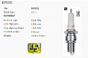 Unıversal Buji-U.paso Suz/hon/nis/hyun/bmw - Ngk-Bp5es