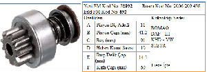 MARŞ DİŞLİSİ-BT 11D DAF/MAN  İÇTEN FREZE - FORMMETAL-52892