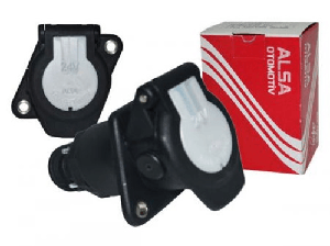 TIR RÖMORK FİŞİ DİŞİ 7'Lİ PLASTİK KIRMIZI VİDALI - ALSA-03RF0704