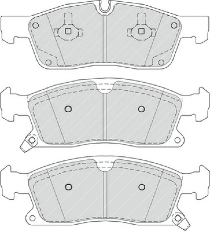 Mercedes Fren Balatası Ön - Fren Balatası Ön - Frd Fdb4403