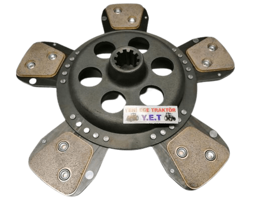 04035 240-285-265-275-185 Debriyaj Diski 12" 5 Ped Bronz 10 Diş Yaysız 5055 3701010 Tradisk B-112 - PY-04035 - PY-04035