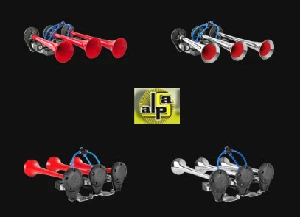 Unıversal Korna Programlı Krom-24v 3lü - Seger-82ee24.000.03k