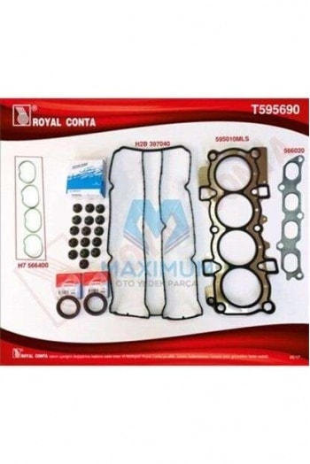 UST TAKIM CONTA (CORTEGO KECELI SUBAP LASTIKLI) S,K,C DAHIL FOCUS II 1,6 ZETECH 16V BENZINLI 07> - ROYAL T595690