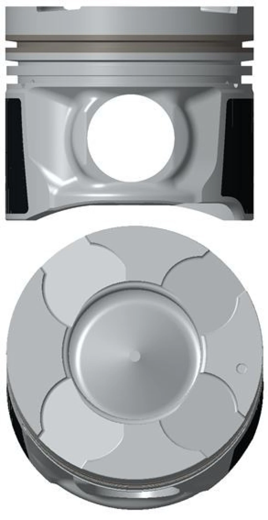 Mitsubıshı Ticarı Motor Piston Segmanlı (std)(1-3 Siralı Piston) Mitsubıshı L200 Cr 2.5 11>15 Euro 5 4d56 - Goetze 87-73416std