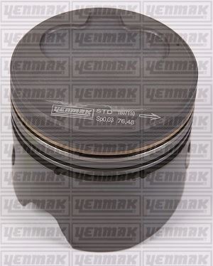 Vag Piston+segman (76,51mm Std) Audı A80 A90 A100 Golf I / II Jetta I / II Lt28 / 35 / 40 / 55 Passat T3 - Yenmak 31-03301-000