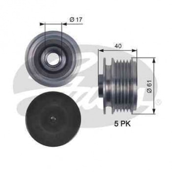 ALTERNATOR GERGI RULMANI ACCENT ERA BLUE ELANTRA GETZ I30 1,5 1,6 CRDI 2006> I20 1,4 CRDI 2008> KIA - GATES OAP7117