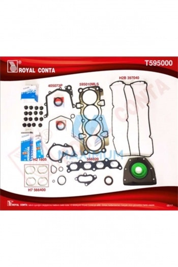 MOTOR TAKIM CONTASI (REINZ KECELI SUBAP LASTIKLI) S,K,C DAHIL FOCUS II 1,6 ZETECH 16V BENZINLI 07 - ROYAL T595000