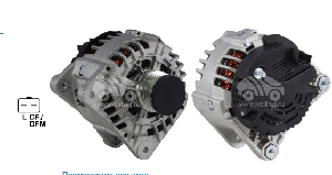 ALTERNATÖR 12V 120A DUSTER/LOGAN/LODGY/KANGOO/CLIO 1.5DCi (MACARİSTAN) - SEG-F000BL0703