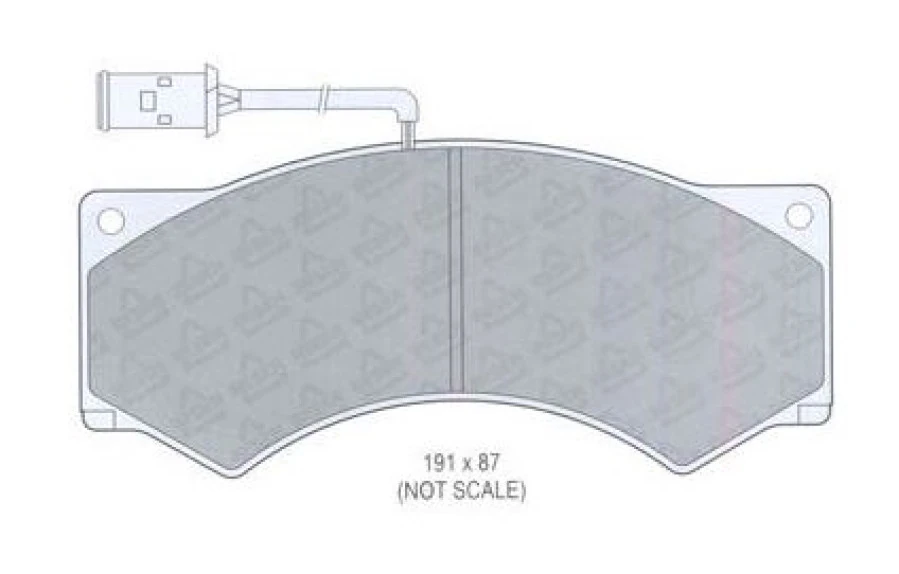İveco Ticarı On Fren Disk Balata İveco 85.12 120.14 (fisli) - Grap 93433