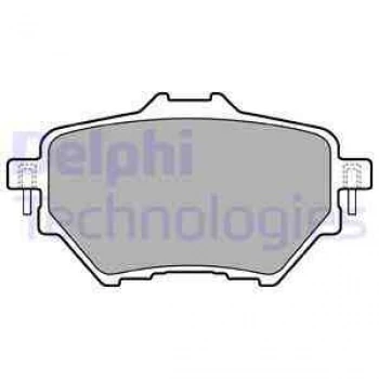 Psa Arka Fren Balatası 2008 II-3008-308 II-508 II-Partner-Rifter-Berlingo-C4 Picasso II-Combo-Grandland - Delphi Lp2505