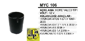 Unıversal Marş Yastığı Gövdeli-12v Hyundai Getz/i10/atos/i30 - Remark-Myc106