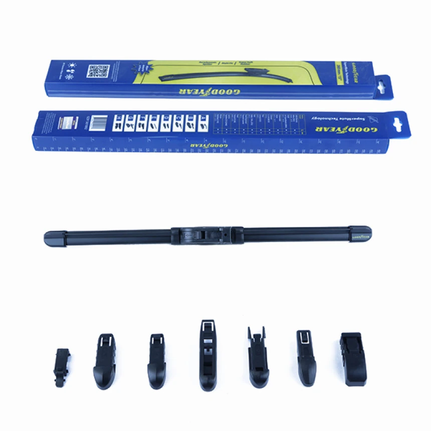 Unı Silecek Süpürgesi Ön - 380mm (adet) Muz Tipi Unıversal 8 Aparatlı - Gdy 501002