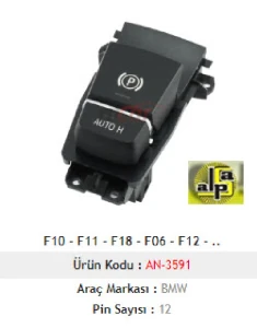 Unıversal F06 - F10 - F11 - F12 - F13  Emf - Park Fren Butonu  >>61319217594 / 61319189064 - Mcar-An3591
