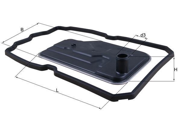 OTOMATIK SANZIMAN YAGI FILTRE SETI W203 0207 W204 0714 W205 14 W212 0915 C207 0916 W221 0513 - MAHLE HX124D