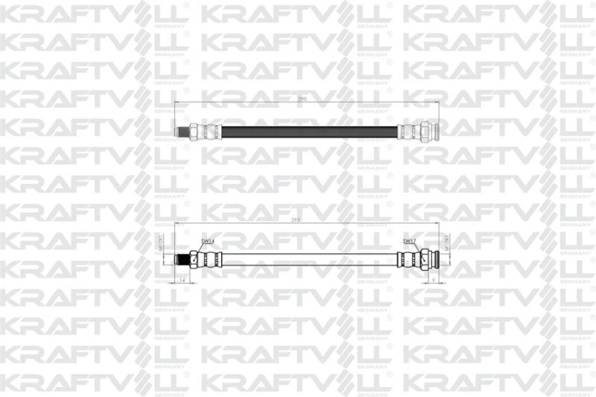 Tofas Arka Fren Hortumu Dks M131 - Kraftvoll 07080669