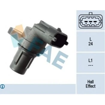 Mercedes Eksantrık MILI Konum Sensoru W169 04>12 W245 05>11 W204 07>14 W211 05>08 W212 09>15 W221 05>13 - Fae 79386