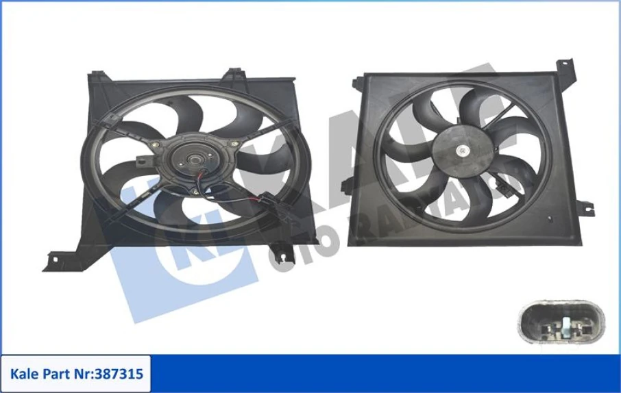 Kore Radyatör Fanı - Radyatör Fanı - Kal 387315