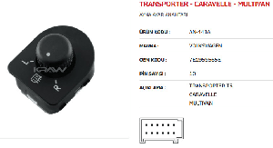 CAN ANAHTARI>TRANSPORTER T5 - CARAVELLE AYNA AYAR - MCAR-AN441A