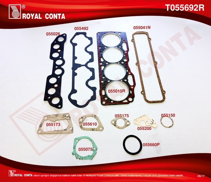 MOTOR UST TAKIM CONTA FIAT TEMPRA TIPO UNO SLX 1.6 91> - ROYAL T055692R