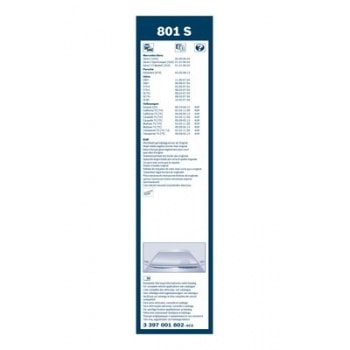 SILECEK SUPURGESI ON TK. (RUZGARLIKLI, 600mm / 530mm] - BOSCH 3397001802