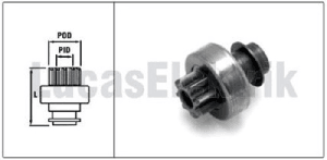 MARŞ DİŞLİSİ-8D 8K HYUNDAİ ACCENT BİNEK - LUCAS-LTH106