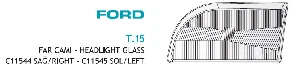 Unıversal Far Camı-Ford T.15 Minibüs  Sol - Ayfar-C11545