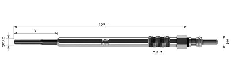 KIZDIRMA BUJISI CAPTIVA C140 11>18 - ANTARA 07>17 - CRUZE - SVAC SV188