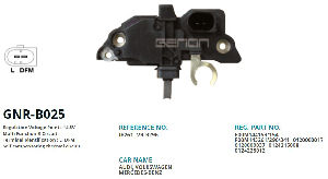 KONJEKTÖR>12V AUDI A3-A4-A6/FORD/SEAT/SKODA/VOLKS BORA-TRANSPORTER-GOLF-PASSAT-TOURAN - GENON-GNR-B025