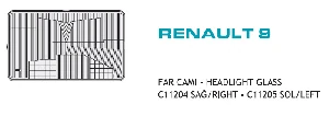 Unıversal Far Camı-Renault 9  Sağ - Ayfar-C11204