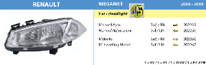 FAR-RENAULT MEGANE  SAĞ  ( 2003› ) - AYFAR-202235