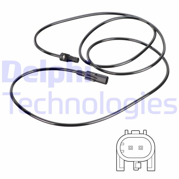 ABS SENSORU ARKA SOL CRAFTER 11>16 SPRINTER 906 06>16 - DELPHI SS20795