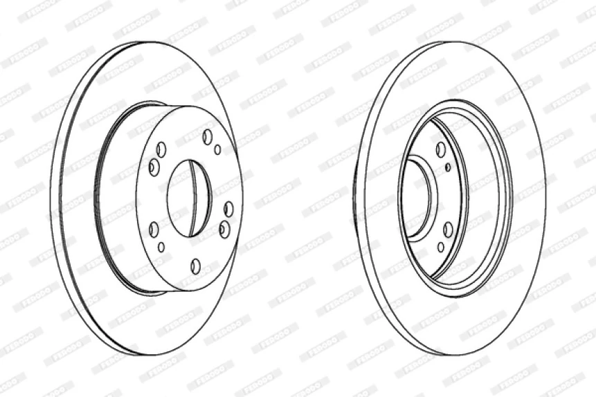 Japon Fren Diski Arka - . - Frd Ddf1390