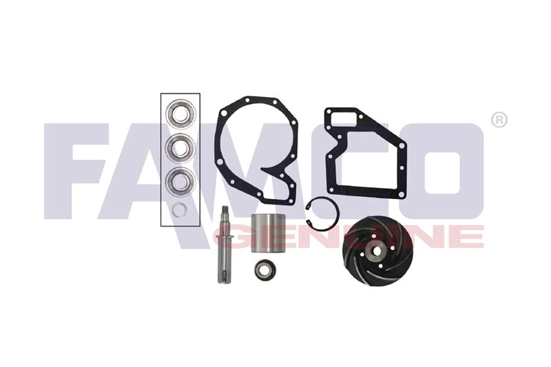 Daf Truck Devirdaım Tamır Seti Daf 2800-3300-3600 Kisa MIL Visko Fan Dks1160 - Famco 15.5020.00