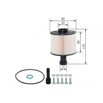 MAZOT FILTRESI DOKKER LODY LOGAN II CAPTUR SANDERO II CLIO IV 1.5DCI 12> MERCEDES CITAN 415 12> - BOSCH F026402825