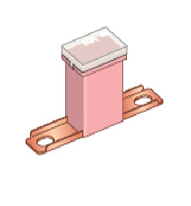 SİGORTA-YAN AYAKLI-60 AMP   62mm   SARI - MTA-M0472060