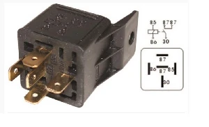 Unıversal Role Ayaklı 12v.30 Amp.5p.tek Platin - Vertex-Vr0070