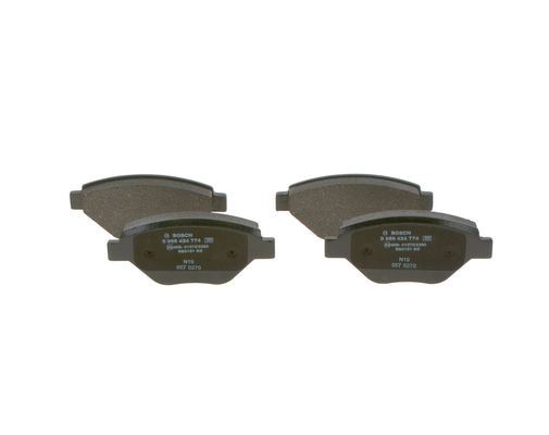 ON FREN BALATASI MEGANE II 1,4 16V SEDAN (11 / 02 ) SCENIC II 1,4 (06 / 03 ) - BOSCH 0986424774