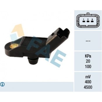 HAVA BASINC SENSORU P106 P206 P306 P405 P607 P806 P307 P106 YM P206 P406 P807 C8 P407 SAXO XSARA II - FAE 15009